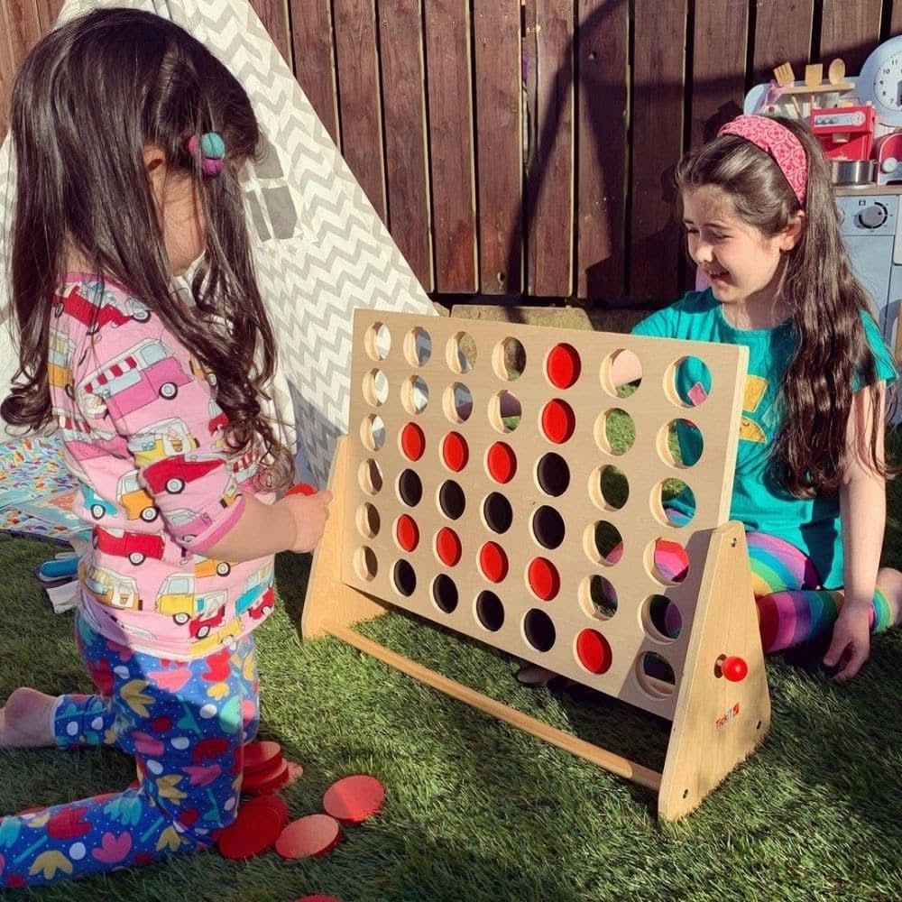 Giant Wooden 4 In A Row, Giant 4 in a Row Game,outdoor games,outdoor games for schools,outdoor classroom games,large connect 4,wooden connect 4,connect 4 game for the garden, Giant Wooden 4 In A Row,A large version of the traditional wooden 4 in a row game with a sturdy frame and smooth finished wooden black and red counters. The Wooden 4 In A Row is made of rugged plywood construction is of excellent quality and is ideal for outdoor play. Use in the conventional way – racing your partner to make a row of f