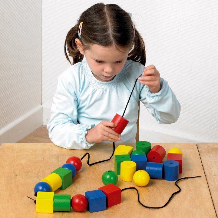 Giant Wooden Lacing Beads, Giant Wooden Lacing Beads,special needs lacing beads,autism threading toys,manual dexterity toys,toys to help fine motor skills,fine motor skills toys,lacing toys,threading toys, Giant Wooden Lacing Beads,The Giant Wooden Lacing Beads encourages early counting skills whilst helping develop manipulative skills through threading play. These Giant Wooden lacing beads are jumbo-sized for little hands! Beading is a fun way to practice hand and eye coordination, learn colors and develop