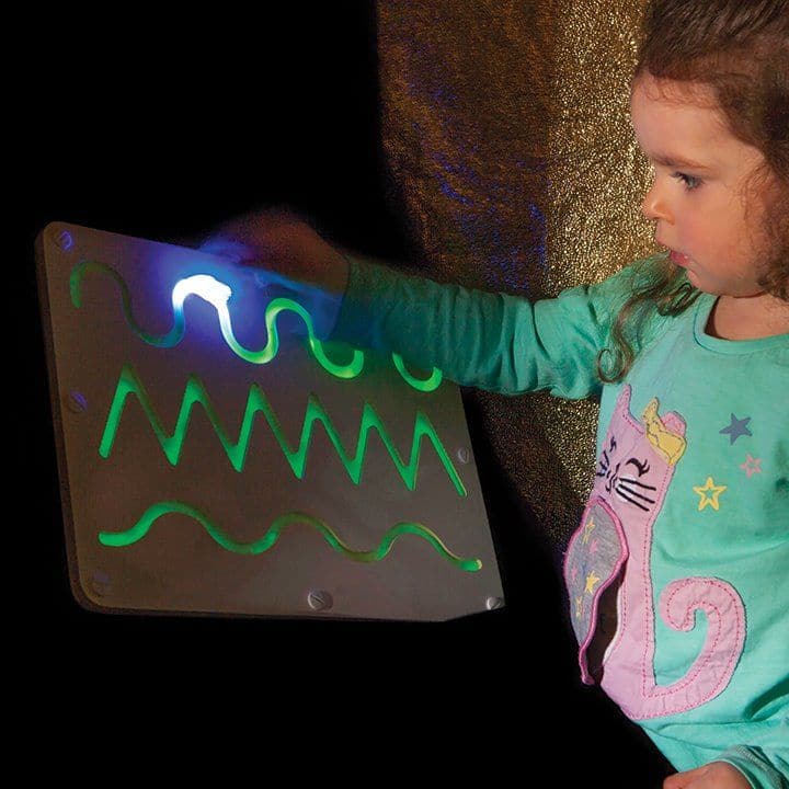 Glo Board Hills Valley & River, Glo Board Hills Valley & River,Glo Board Hills Valley and River,Twoey toys,Twoey glow in the dark resources,school resources, resources for children, reception resource, Glo Board Hills Valley & River,Follow the pattern with the UV pen - then watch it fade before your eyes. The reverse side of the Glo Board Hills Valley & River has a dry wipe surface for extra versatility. The Glo Board Hills Valley & River is ideal for sensory play - stimulating and gives instant feedback.Th