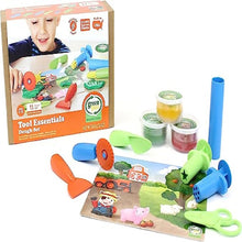 Green Toys Tool Essentials Dough Set, Green Toys Tool Essentials Dough Set,Play Mats and Tools Dough Set,Green Toys Play Mats and Tools Dough Set,Green Toys Dough, Green Toys Tool Essentials Dough Set,Green Toys Tool Essentials Dough Set Get ready for creative and sensory fun with the Green Toys Tool Essentials Dough Set! Designed for little hands, this 11-piece set is the perfect introduction to dough play for children as young as 2 years old. What’s IncludedGreen Toys Tool Essentials Dough Set Get ready f