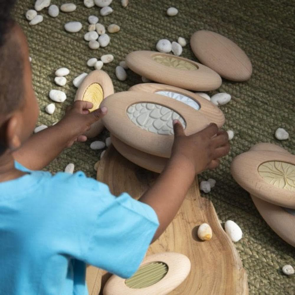 Guidecraft Jumbo Sensory River Stones, Guidecraft Jumbo Sensory River Stones,Wooden Stacking Pebbles,Stacking Pebbles,sensory pebbles,wooden pebble toys,,bigjigs stacking pebbles, Guidecraft Jumbo Sensory River Stones,Guidecraft Jumbo Sensory River Stones are beautifully crafted, smooth-sanded, oversized wooden stones designed to engage children aged 2 and up in sensory and imaginative play. Made from high-quality beech wood, each stone features an inset texture inspired by nature, offering a unique tactile