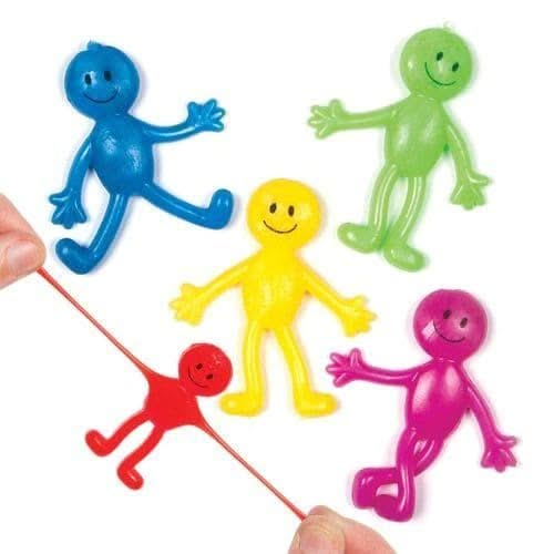 Happy Face Stretchy Men, , Happy Face Stretchy Men,Youngsters will have great fun stretching these colourful little men into all sorts of shapes. Our Mini Smiley Man is a small rubbery and highly pliable fellow. He is discrete to fit in any hand or pocket, and an excellent tactile fidget for children, including older pupils who he is most popular with!Helps to keep the,HappyYoungsters will have great fun stretching these colourful little men into all sorts of shapes. Our Mini Smiley Man is a small rubbery a