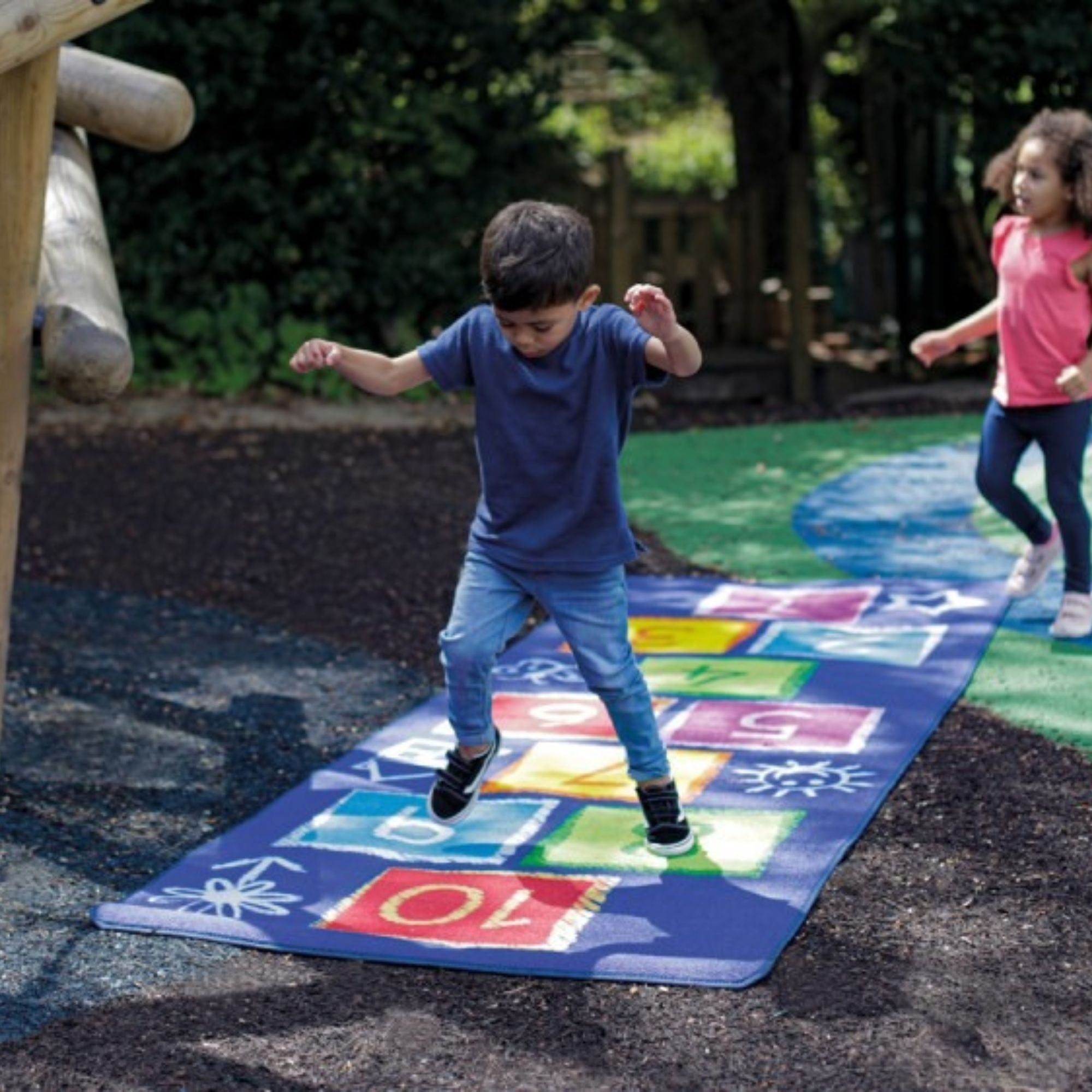 Hopscotch Carpet Outdoor, hopscotch rug,hopscotch carpet,early years resources, educational resources, educational materials, childrens learning resources, childrens learing materials, teaching resources for children, teaching material for children, Hopscotch Carpet Outdoor,The Hopscotch carpet is a brightly coloured 3m x 1m play mat. Great for use as a fun or learning activity, the hopscotch carpet also serves well as functional/decorative floor carpet. These large play and learn carpet mats are high quali