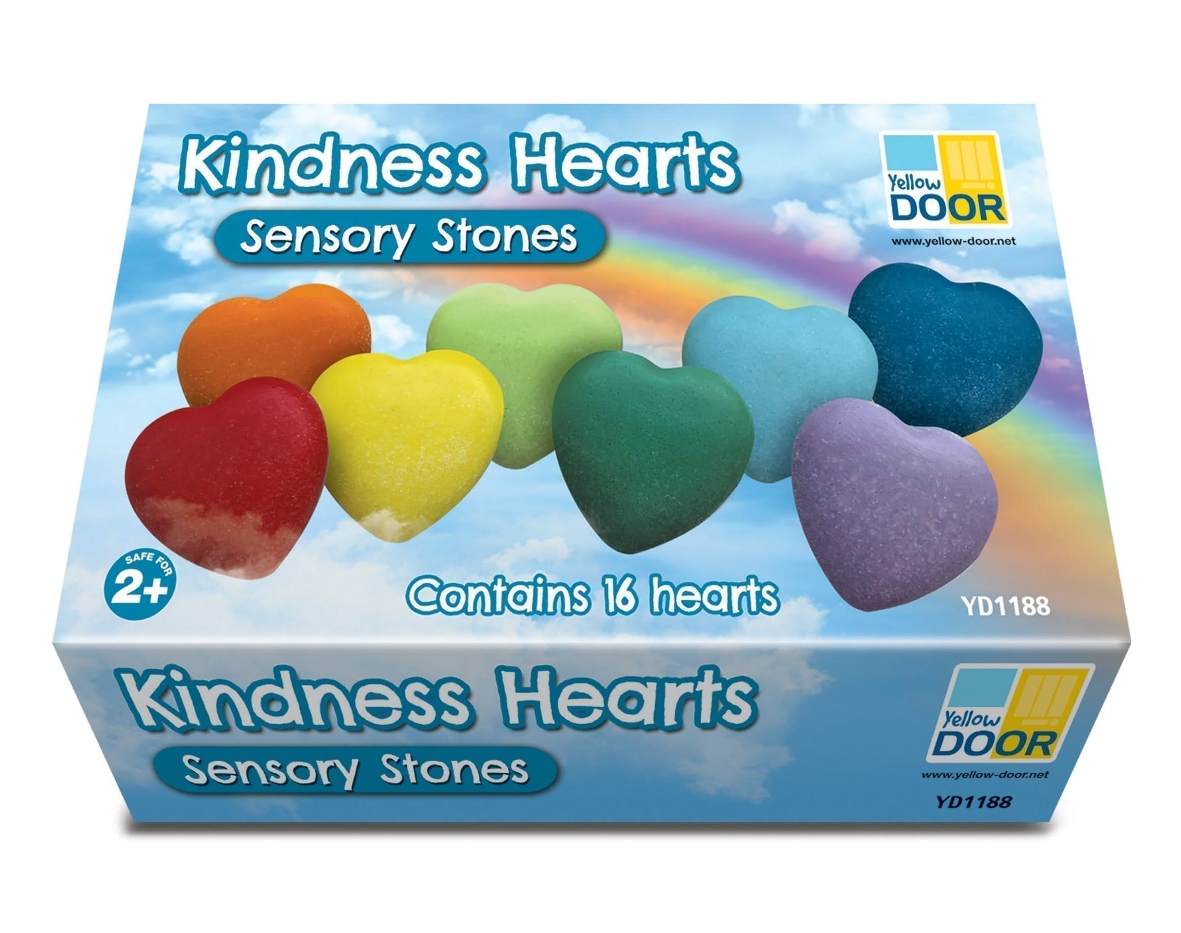 Kindness Hearts, Kindness Hearts,Yellowdoor Kindness Hearts,Tactile kindness hearts,yellowdoor toys, Kindness Hearts – Inspire Gratitude, Empathy & Positivity Encourage kindness, gratitude, and emotional wellbeing with Kindness Hearts, a beautifully crafted collection of tactile heart-shaped stones designed to help children recognise and express positive emotions. Perfectly sized for little hands, these smooth, colourful hearts provide a meaningful way to nurture compassion, empathy, and mindfulness in earl