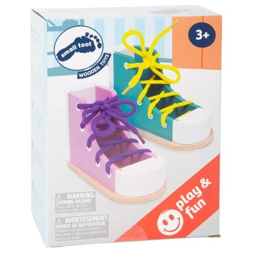 Lacing Shoe 2 pack, Lacing Shoe 2 pack,Lacing shoes,Melissa and doug lacing shoe discount,Threading toys,threading games,special needs threading games,childrens threading toys,autismwestmidlands discount code, Lacing Shoe 2 pack,Introducing our Lacing Shoe 2 pack, the perfect toy to help your child master the art of shoe-lacing and tying! This set includes two wooden high-top trainers, designed to provide endless opportunities for children to practice and refine their lacing skills.Learning to tie shoes is 