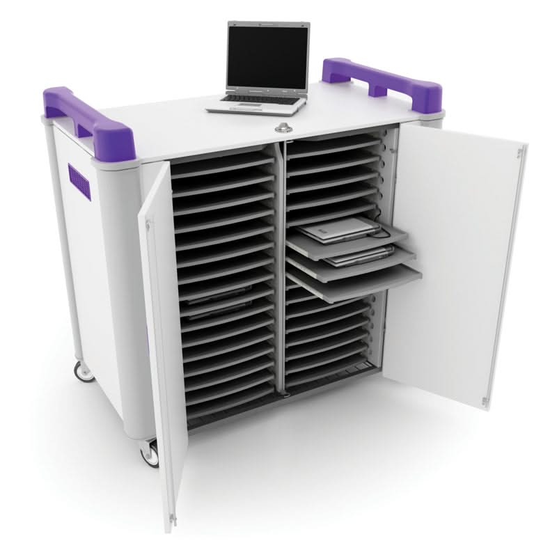 LapCabby 32H Charging Trolley for 32 Laptops/Chromebooks, , LapCabby 32H Charging Trolley for 32 Laptops/Chromebooks,The LapCabby 32H Charging Trolley for 32 Laptops/Chromebooks has been designed for use in primary and secondary schools through to colleges, universities, libraries & the workplace. LapCabby solutions slot perfectly into any educational or work space, to deliver classroom & work ready devicesThe LapCabby 32H Charging Trolley for 32 Laptops/Chromebooks has been designed for use in primary and 