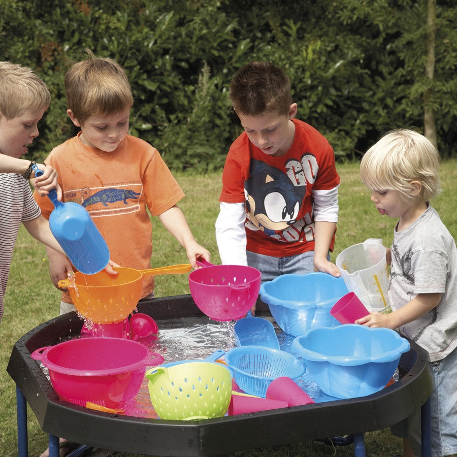 Large Plastic Sand and Waterplay Kit, Large Plastic Sand and Waterplay Kit,Messy play resources,messy play toys,water channelling, Large Plastic Sand and Waterplay Kit – Hands-On Learning Through Play Transform playtime into an exciting and educational adventure with the Large Plastic Sand and Waterplay Kit. Designed to encourage sensory exploration and imaginative role play, this 28-piece kit provides endless opportunities for children to learn through interactive activities like pouring, sieving, and fill