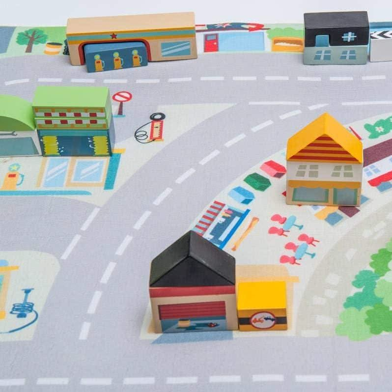 Le Toy Van First Town Playmat, Le Toy Van First Town Playmat,Playmat,Car play mat,childrens car play mat, Le Toy Van First Town Playmat,Introduce your little one to the wonders of town life with the My First Town Playmat from Le Toy Van! Designed to ignite young imaginations, this vibrant and detailed playmat is perfect for little motorists and adventurers. Features: Interactive Town Layout: Explore winding roads, roundabouts, and landmarks like theIntroduce your little one to the wonders of town life with 