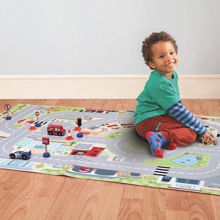 Le Toy Van First Town Playmat, Le Toy Van First Town Playmat,Playmat,Car play mat,childrens car play mat, Le Toy Van First Town Playmat,Introduce your little one to the wonders of town life with the My First Town Playmat from Le Toy Van! Designed to ignite young imaginations, this vibrant and detailed playmat is perfect for little motorists and adventurers. Features: Interactive Town Layout: Explore winding roads, roundabouts, and landmarks like the fi,Le Toy Van First TownIntroduce your little one to the w