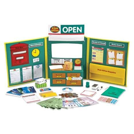 Learning Resources Pretend & Play Post Office Set, Learning Resources Pretend & Play Post Office Set,Pretend play post office,Children's post office toy,Pretend play shop,pretend play cash register,pretend play shopping till, Learning Resources Pretend & Play Post Office Set,This outstanding Pretend & Play Post Office Set from Learning Resources is sure to fire any child's imagination. Over 150 pieces are included in this packed set so that budding post masters can engage in everything from weighing and sor