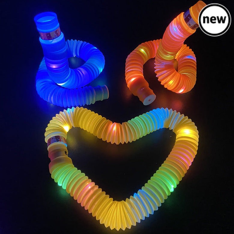 Light Up Pop Tubes 3 Pack, Light Up Pop Tubes 3 Pack,Fidget Pop Tubes Set,sensory twist tubes,pop tubes,fidget toy popping tube popper,fidget toys, Light Up Pop Tubes 3 Pack,Light Up Fidget Pop Tubes Set Add a splash of colour and fun to your fidgeting routine with the Light Up Fidget Pop Tubes Set. These brightly coloured, bendy tubes are not only great for stress relief and sensory play but also feature a dazzling light-up effect that adds an extra layer of excitement. When you pull on e,Light Up Pop Tube