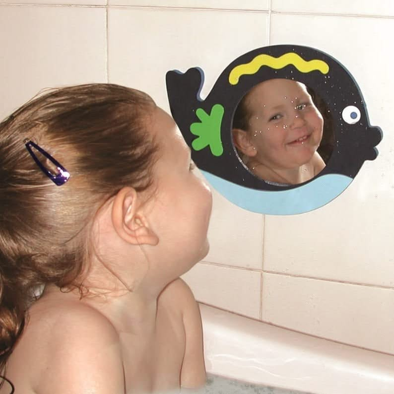 Magic Bath Mirrors, Magic Mirrors - Crab,Magic Mirror,Children's bath mirrors,childrens play bath toys, Magic Bath Mirrors – Transform Bath Time into a Fun-Filled Adventure! Make bath time an exciting and engaging experience with Magic Bath Mirrors—the perfect blend of fun, safety, and developmental learning. Designed to spark curiosity and self-awareness, these shatterproof, child-friendly mirrors add a touch of magic to every splash while supporting early learning and hygiene habits. Why Choose Magic Bath