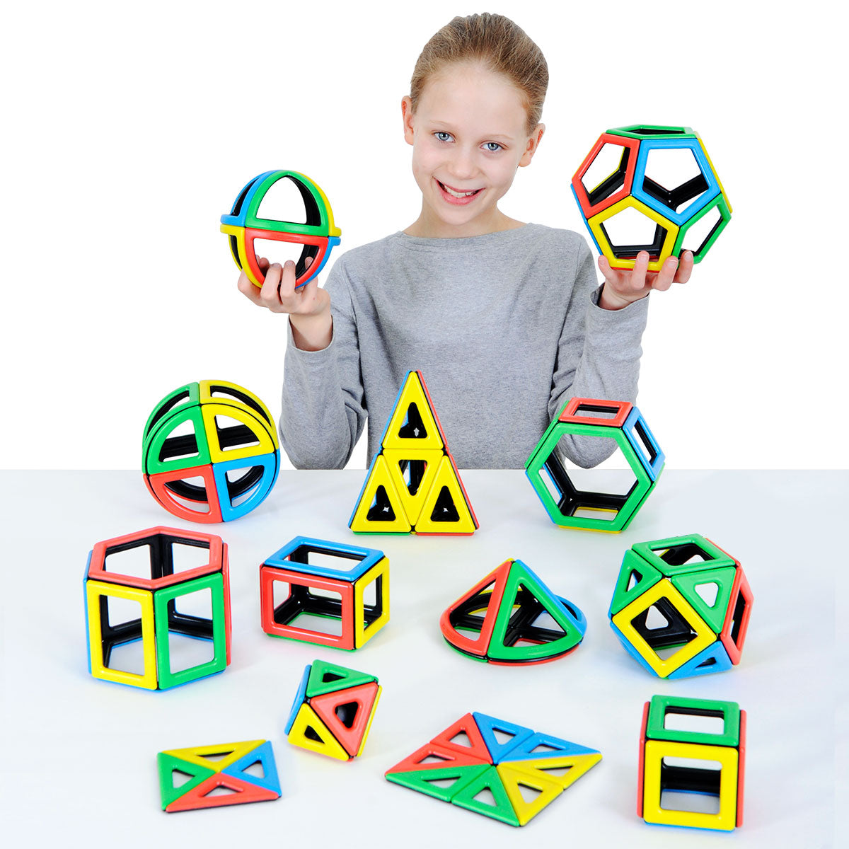 Magnetic Polydron Mathematics Set, Magnetic Polydron Mathematics Set,Polydron toys,Polydron discount code,,building blocks,sensory building blocks,sensory toys,fiddle toys,manual dexterity toys, Magnetic Polydron Mathematics Set,Unlock the world of shapes and mathematical exploration with the Magnetic Polydron Mathematics Set. Designed specifically for primary school children, this comprehensive class set contains everything you need to teach 2D and 3D shapes in an engaging and hands-onUnlock the world of s