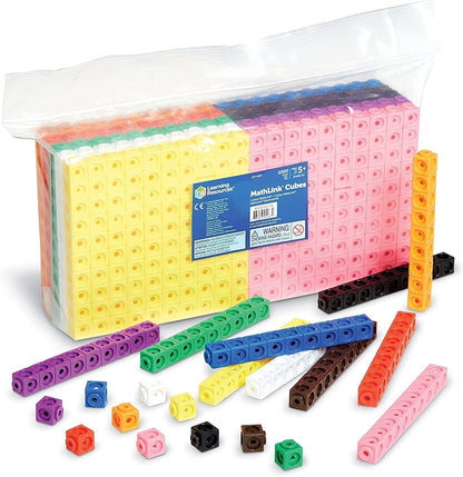 MathLink Cubes Set of 1000, Linking Cubes Pack of 1000,counting cubes,classroom numeracy cubes,numeracy resources,classroom resources,sen equipment,sen classroom resources,SEN educational equipment numeracy, MathLink Cubes Set of 1000,MathLink Cubes Set of 1000 – Inspire Creativity and Build Mathematical Confidence The MathLink Cubes Set of 1000 is the ultimate hands-on educational tool for fostering creativity and developing essential mathematical skills in children. These durable, interlinking cubes open 