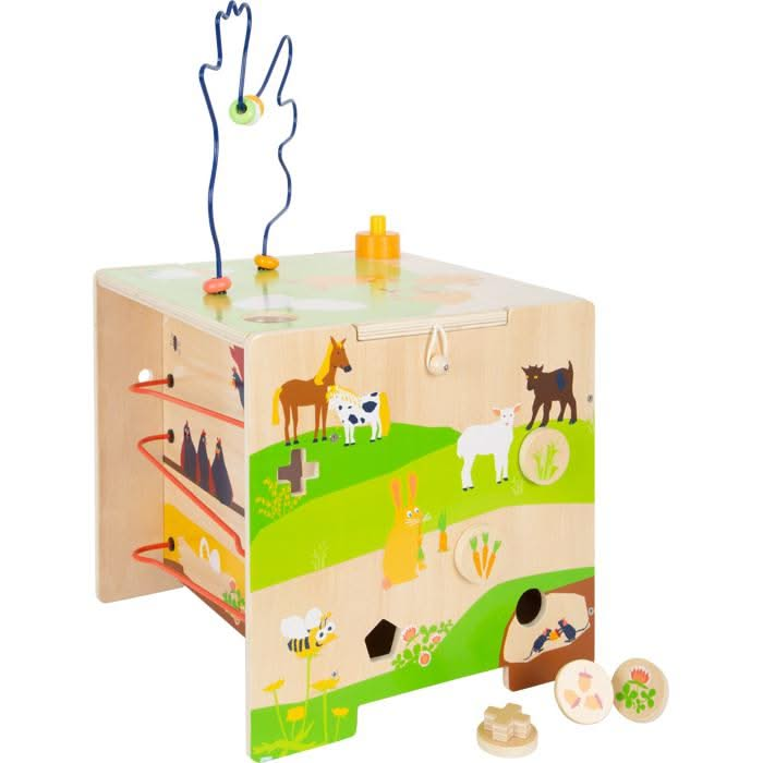 Motor Activity Cube Country Life, Motor Activity Cube Country Life,Alphabet Education, Alphabet Education,combo activity cube,actions and discovery,early years toys,early years resources, educational resources, educational materials, children learning resources, childrens learning materials, teaching resources for children, teaching material for children, Motor Activity Cube Country Life,The Motor Activity Cube Country Life brings the excitement of farm life into the playroom with its interactive and educat