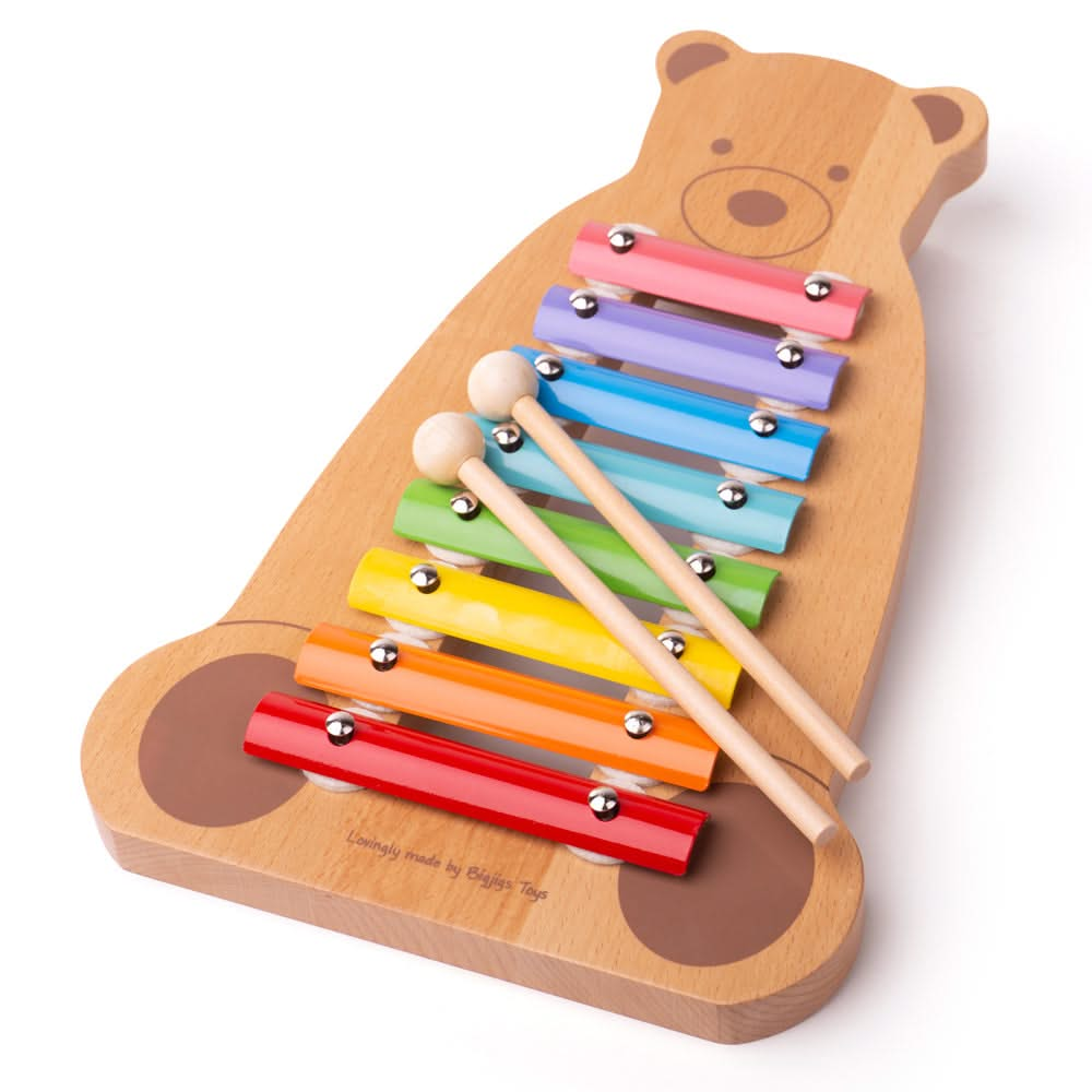 Musical Bear Xylophone, MUSICAL BEAR Xylophone,wooden musical bear xylophone,instruments for babies,toddlers music,early years resources, educational resources, educational materials, childrens learning resources, childrens learing materials, teaching resources for children, teaching material for children, Musical Bear Xylophone,Musical Bear Xylophone Introduce your little one to the joy of music with the Musical Bear Xylophone from Tidlo—a charming twist on the traditional xylophone. With its cute bear des