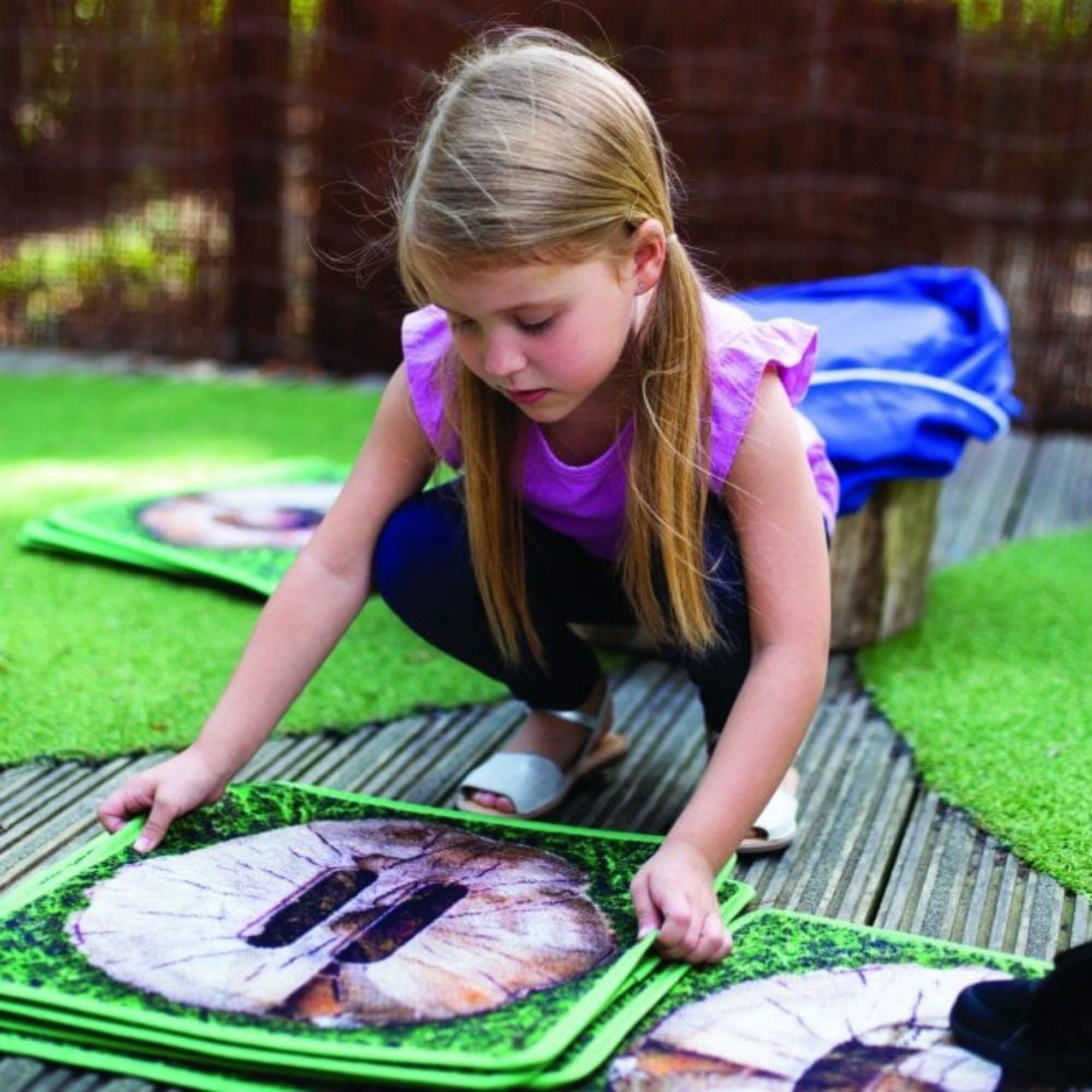 Natural World Counting Indoor Outdoor Mini Placement Carpets With Holdall, Natural World Counting Indoor Outdoor Mini Placement Carpets With Holdall, EYFS Placement Carpets, Nature themed carpets, EYFS carpets, EYFS rugs, Early years themed rugs, Natural World Counting Indoor Outdoor Mini Placement Carpets With Holdall,Pack of 35 woodland themed carpet tiles that can be used both indoors and out. A great way for children to practice sums and number bonds. The Natural World Counting Indoor Outdoor Mini Place