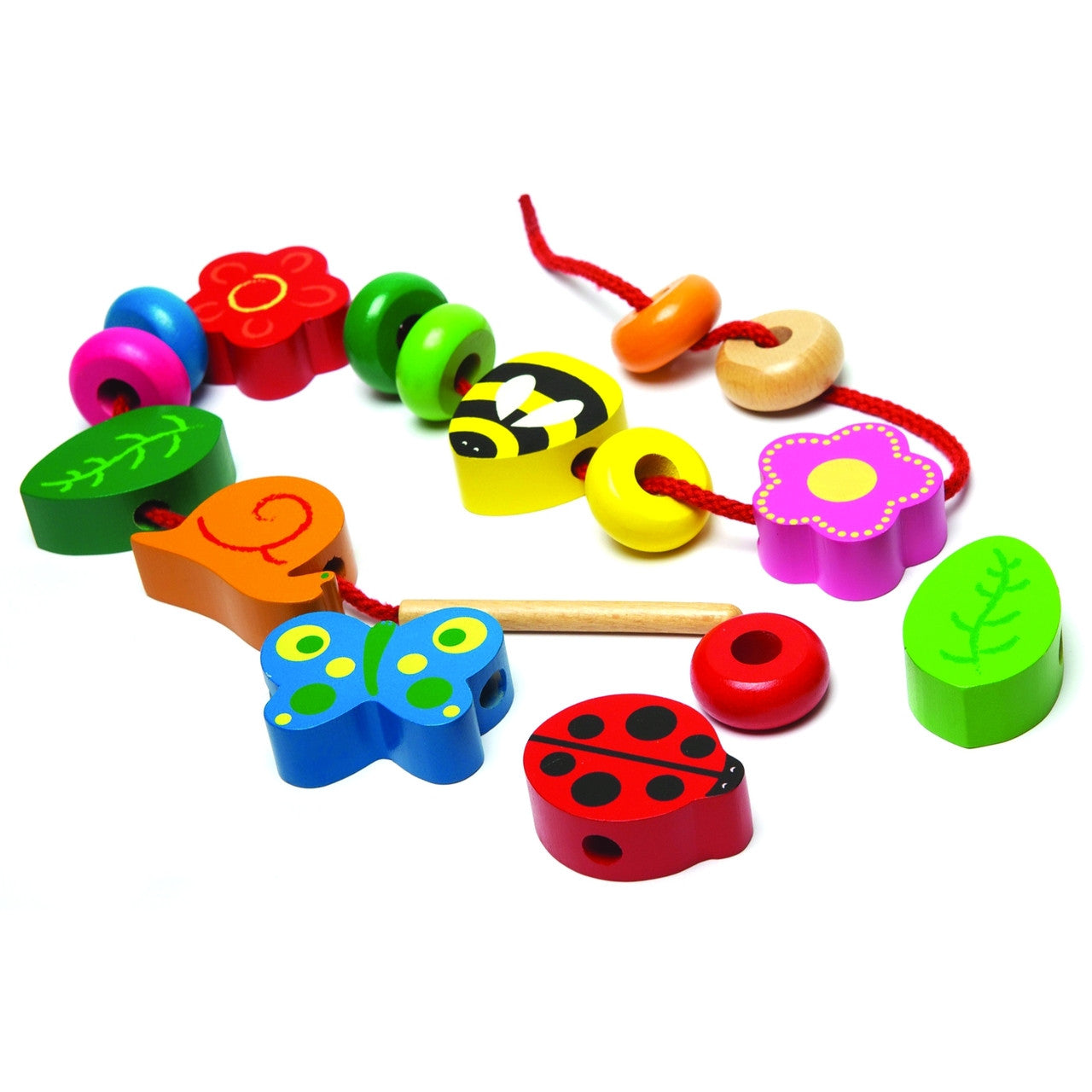 Nature Wooden Lacing Beads, Nature Wooden Lacing Beads,Lacing Beads,Threading toys,threading games,threading resources,childrens threading beads,hand and eye coordination resources, Nature Wooden Lacing Beads,Nature Wooden Lacing Beads The Nature Wooden Lacing Beads set is a delightful and engaging toy that encourages manual dexterity, concentration, and creative play. With its vibrant colours and charming nature-themed designs, it’s perfect for little hands eager to explore.Nature Wooden Lacing Beads The N