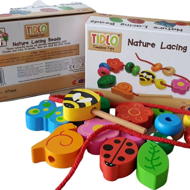 Nature Wooden Lacing Beads, Nature Wooden Lacing Beads,Lacing Beads,Threading toys,threading games,threading resources,childrens threading beads,hand and eye coordination resources, Nature Wooden Lacing Beads,Nature Wooden Lacing Beads The Nature Wooden Lacing Beads set is a delightful and engaging toy that encourages manual dexterity, concentration, and creative play. With its vibrant colours and charming nature-themed designs, it’s perfect for little hands eager to explore.Nature Wooden Lacing Beads The N