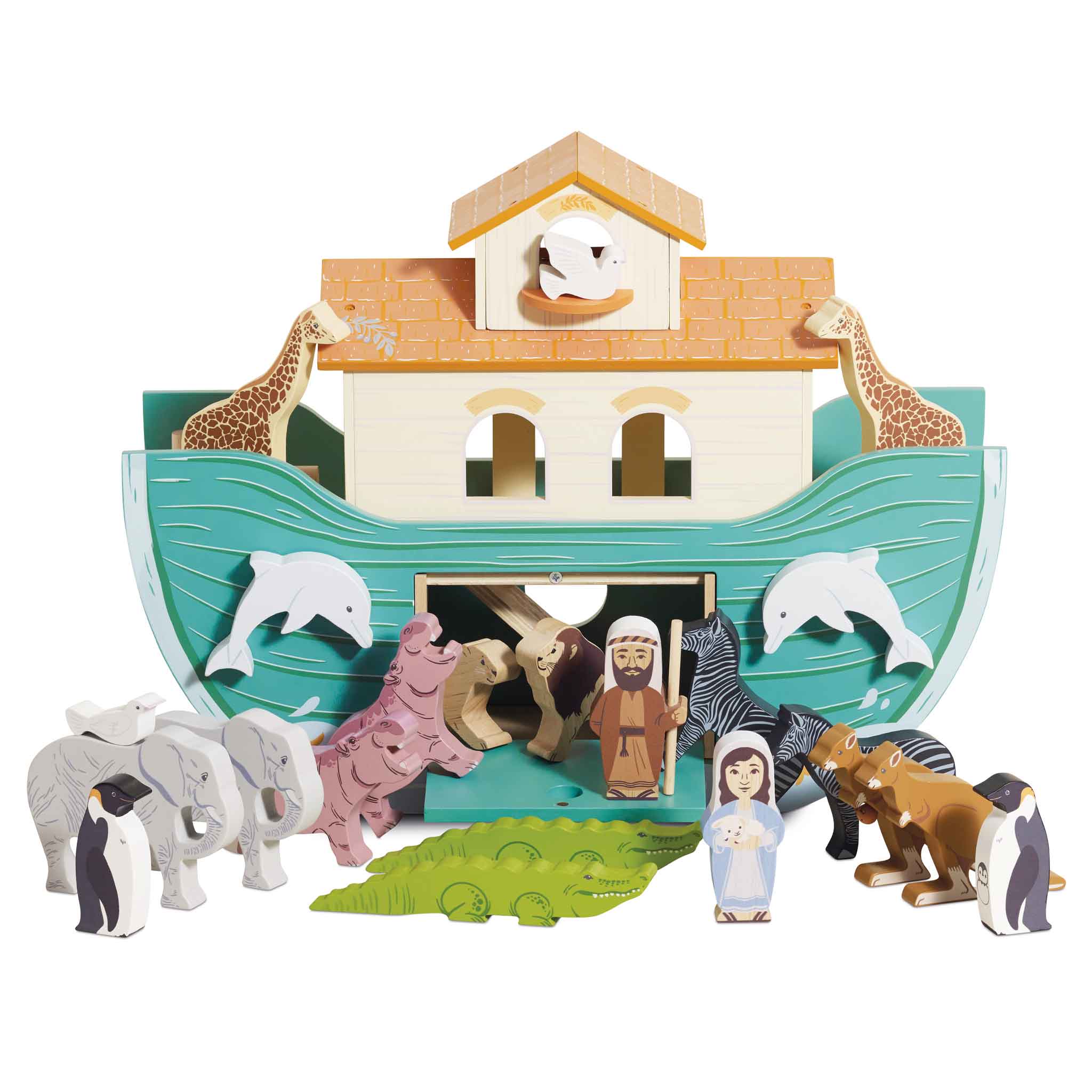 Noah’s Great Wooden Ark & Animals, Noah’s Great Wooden Ark & Animals,Noah's Great Ark,Large wooden Ark,children's wooden toys,, Noah’s Great Wooden Ark & Animals – A Classic Toy for Timeless Play Set sail on an adventure of imagination and storytelling with Noah’s Great Wooden Ark & Animals. This beautifully handcrafted wooden toy brings the beloved story of Noah’s Ark to life, inspiring small-world play, creativity, and learning. This eco-friendly wooden ark set is thoughtfully designed with traditional ch