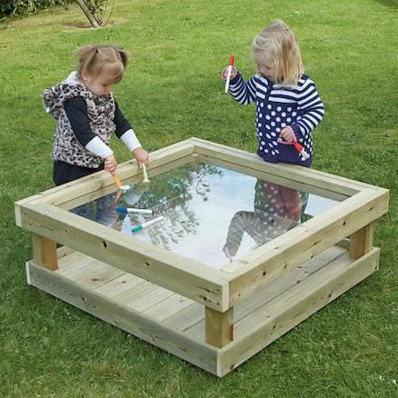 Outdoor Wooden Toddler Table with Acrylic Marking Surface, Outdoor Wooden Toddler Table with Acrylic Marking Surface,Outdoor mark making,mark making playground resources,Playground equipment,playground benches,playground blackboard,playground mark making, Outdoor Wooden Toddler Table with Acrylic Marking Surface,This versatile Outdoor mark making table is a must for outdoor mark making. Paint directly on the clear acrylic top, or cover with sand or soil and make marks with tools. The Outdoor Wooden Toddler 