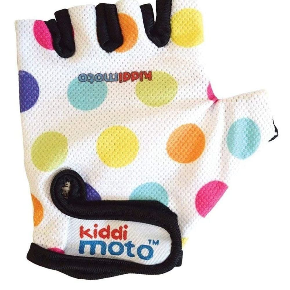 Pastel Dotty Childrens Cycling Gloves, Pastel Dotty Cycling Gloves,Children's wheelchair gloves,early years trikes,childrens trikes,baby trikes,toddler trikes, Pastel Dotty Childrens Cycling Gloves,Pastel Dotty Children's Cycling Gloves Protect little hands in style with the Pastel Dotty Children's Cycling Gloves by Kiddimoto, designed to keep young adventurers safe and comfortable. Perfect for cycling, scootering, or wheelchair use, these gloves combine functionality with a charming pastel dot design.Paste