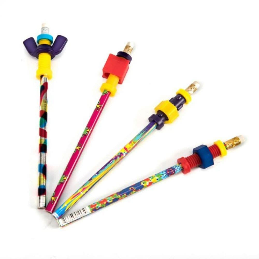 Pencil Fidget Toppers 4pk, Pencil Fidget Toppers 4pk,Pencil fidget toppers,Fidget pencils,Fidget and focus pencil toppers,Pencil screw toppers,pencil toppers with screws on, Pencil Fidget Toppers 4pk,Pencil Fidget Toppers - 4pk In a world filled with distractions, staying focused can be a challenge, especially for young learners. Our Pencil Fidget Toppers are designed to provide a quiet, non-disruptive outlet for fidgeting, promoting concentration and enhancing the learning environment. Pencil Fidget Topper