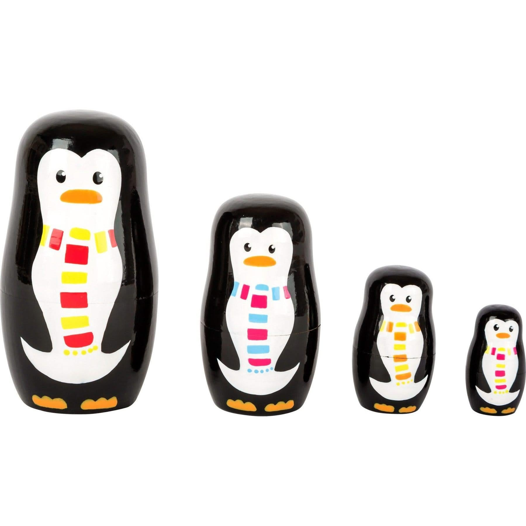 Penguin Family Nesting Dolls, Penguin Family Nesting Dolls,Wooden dolls,Nesting Dolls,Lil Classics Family Pets Nesting Dolls,sensory education customer reviews,sensory education complaints procedure,sensory education toys,sensory education school supplier, Penguin Family Nesting Dolls,Introducing our delightful Penguin Family Nesting Dolls! With their bright and bold designs, these stunning dolls are guaranteed to be a hit with children of all ages. Not only are they visually appealing, but they also provid