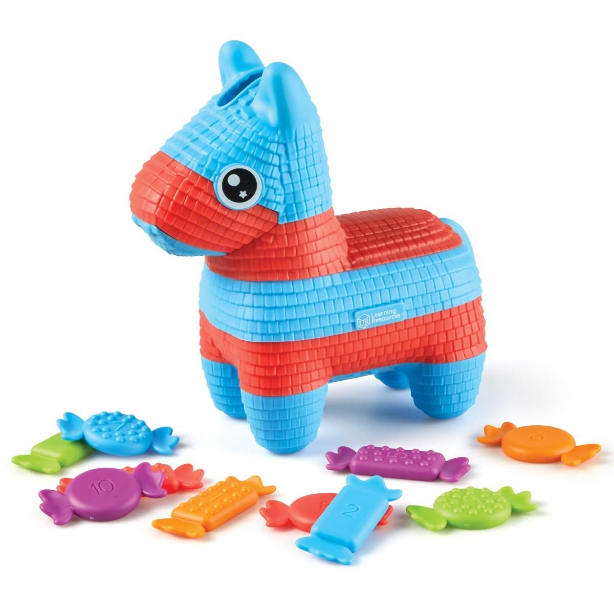 Pia The Fill & Spill Pinata, Pia The Fill & Spill Pinata,Fine Motor resources,Fine motor tools resources,Fine motor skills toys, Pia The Fill & Spill Pinata,It’s a fine motor fiesta with Pia The Fill & Spill Pinata! As children drop the rainbow coloured play sweets into the back of this colourful, tactile piñata toy, they build fine motor skills such as the pincer grasp through fun play. Drop in the sweets, and then spill them out again! The 10 colourful pretend sweetsIt’s a fine motor fiesta with Pia The F