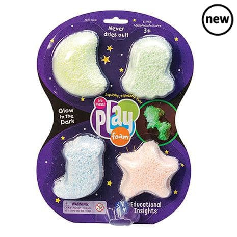 Playfoam® Glow-in-the-Dark 4-Pack, Playfoam® Glow-in-the-Dark 4-Pack,Glow In the Dark Play Foam,early years resources, educational resources, educational materials, children's learning resource, Playfoam® Glow-in-the-Dark 4-Pack,The Playfoam® Glow-in-the-Dark 4-Pack is a mess-free creative tactile sensory play resource The Playfoam® Glow-in-the-Dark 4-Pack offers out-of-this-world squishy, squashy, shaping fun! Award-winning Glow In the Dark Playfoam provides completely mess-free creative play fun for both 