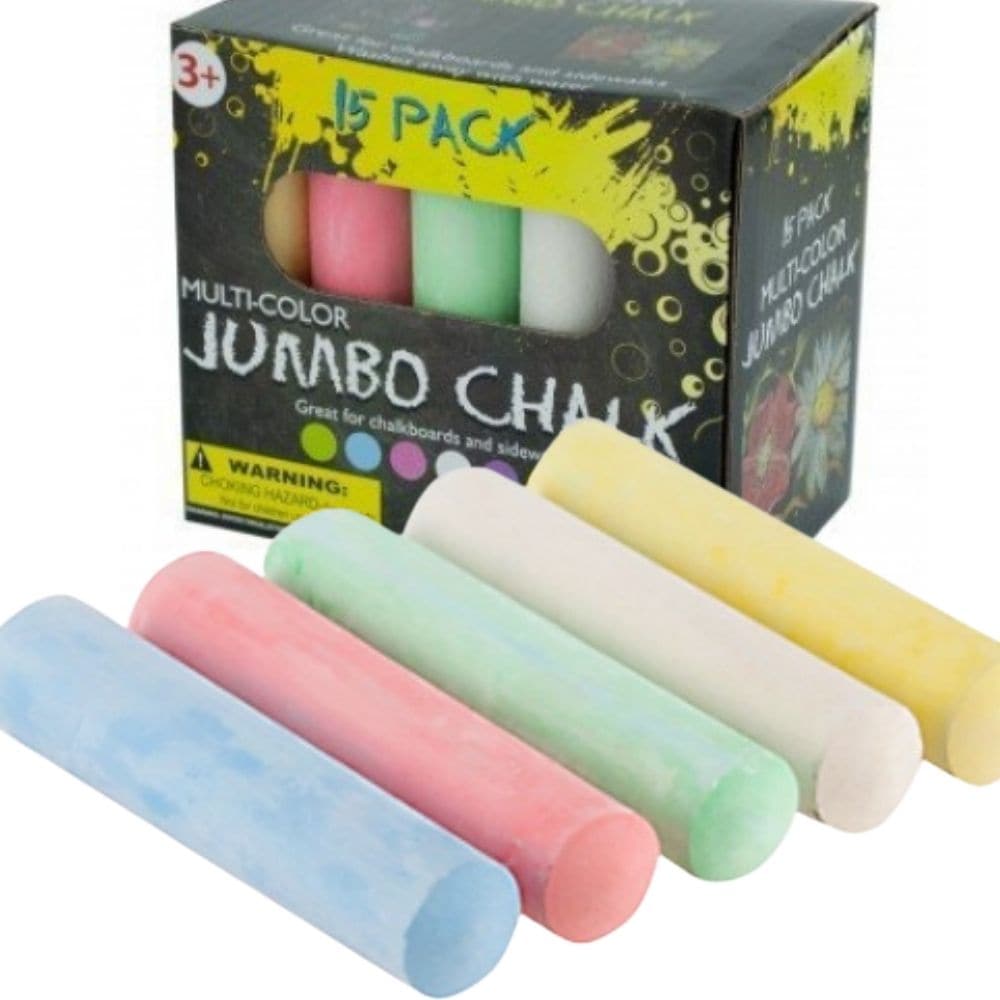 Playground Pavement Chalk 15 Pack, Playground Pavement Chalk 15 Pack,Mark making,Children's mark making activities,activity Chalkboard,outdoor art equipment,outdoor sensory toys and mirrors,sensory garden furniture, Playground Pavement Chalk 15 Pack,Introducing our Wash Away, Colourful Giant Chalks, the perfect tools for the little artists in your life! These vibrant chalks are designed to encourage mark making on a grand scale in both indoor and outdoor classrooms, regardless of the weather.With these gian