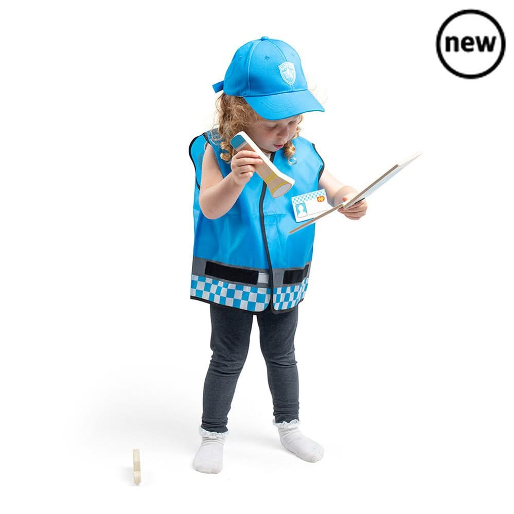 Police Dress Up Costume, Police Dress Up,police costume,police fancy dress,Children's police costume,police costume kids, Police Dress Up Costume,Police Dress Up Set "Stop, Police! You’re under arrest!" Let your little ones step into the exciting role of a police officer with this Police Kids Fancy Dress Costume. Designed to inspire imaginative play, this costume set is perfect for adventures catching baddies and saving the day. Police Dress Up Costume FeaturesPolice Dress Up Set "Stop, Police! You’re under