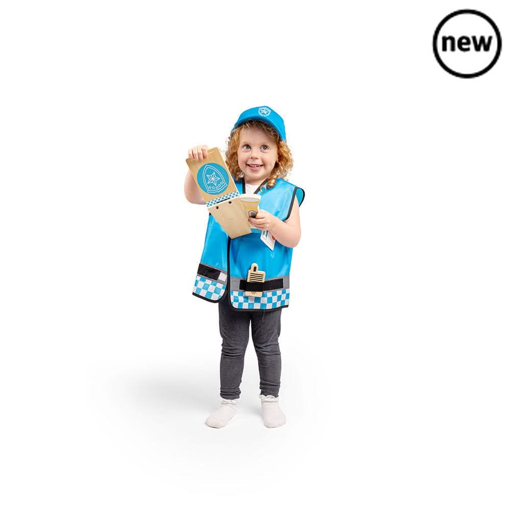 Police Dress Up Costume, Police Dress Up,police costume,police fancy dress,Children's police costume,police costume kids, Police Dress Up Costume,Police Dress Up Set "Stop, Police! You’re under arrest!" Let your little ones step into the exciting role of a police officer with this Police Kids Fancy Dress Costume. Designed to inspire imaginative play, this costume set is perfect for adventures catching baddies and saving the day. Police Dress Up Costume FeaturesPolice Dress Up Set "Stop, Police! You’re under