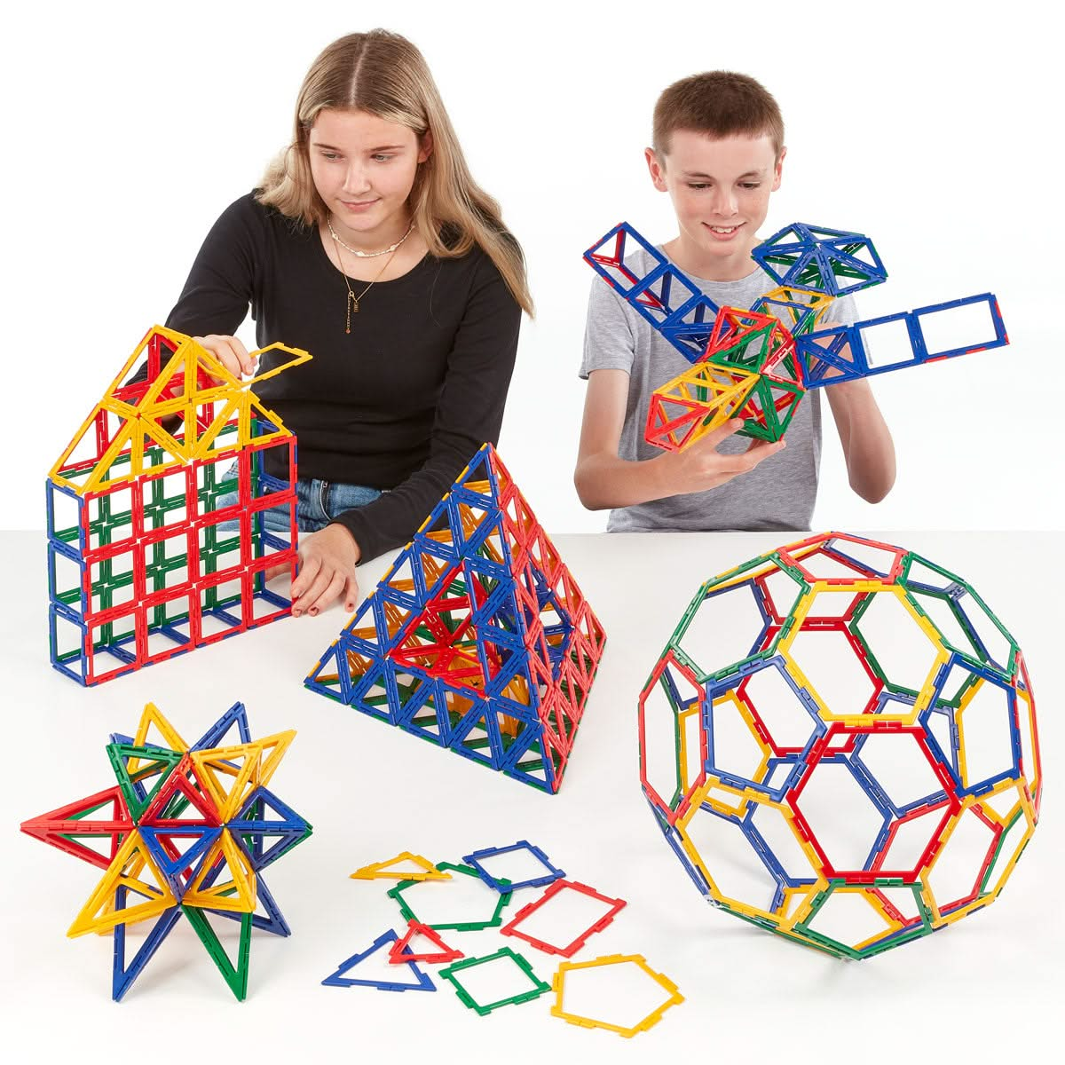 Polydron Frameworks Multi Pack 460 Pieces, Polydron Frameworks Multi Pack 460 Pieces,Polydron toys,Polydron discount code,,building blocks,sensory building blocks,sensory toys,fiddle toys,manual dexterity toys, Polydron Frameworks Multi Pack 460 Pieces,Unleash your creativity and explore the world of structures and geometric solids with the Polydron Frameworks Multi Pack 460 Pieces. This massive set offers endless possibilities for construction and discovery, making it a must-have for any learning environme