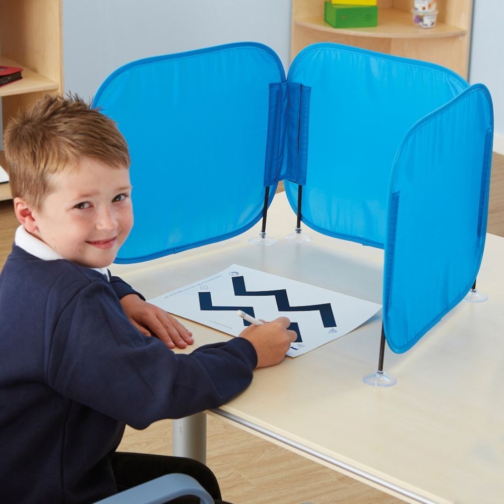 Pop Up Concentration Desk Barrier, Pop Up Concentration Desk Barrier, TTS Classroom equipment,Pop up Partition,POP UP LEARNING SPACE,pop up barrier for desk,pop up barrier partition for child school desk, Pop Up Concentration Desk Barrier,Pop Up Concentration Desk Barrier – Enhance Focus and Independent Learning! The Pop Up Concentration Desk Barrier is the perfect solution for children who are easily distracted, helping them create a designated, distraction-free space to focus on their work. Whether it's f