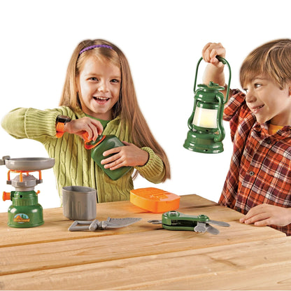 Pretend & Play® Camp Set, Pretend & Play® Camp Set, Learning resources Pretend & Play® Camp Set,pretend play,children's pretend play, Pretend & Play® Camp Set,Pretend & Play® Camp Set Get ready for outdoor adventures right in your home or backyard with the Pretend & Play® Camp Set! This imaginative play set equips children with everything they need to enjoy a realistic camping experience, making it a fantastic way to introducePretend & Play® Camp Set Get ready for outdoor adventures right in your home or ba