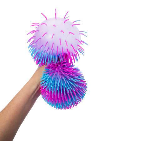 Pufferz Jumbo Puffer Ball, Pufferz Jumbo Puffer Ball,Large puffer ball,giant puffer ball,sensory puffer ball, Pufferz Jumbo Puffer Ball – Squish, Squeeze & Play! Get ready for hours of satisfying sensory fun with the Pufferz Jumbo Puffer Ball! This soft, squishy, and air-filled fidget toy is perfect for tossing, catching, squeezing, and stretching, making it a fantastic stress-relief and sensory tool for all ages. Whether used for play, therapy, or focus support, this oversized puffer ball is designed for i