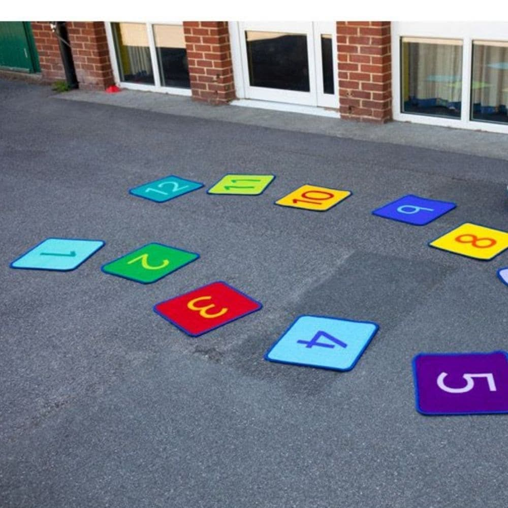 Rainbow 1-24 Numbers Mini Mat Squares & Holdall, Rainbow 1-24 Numbers Mini Mat Squarel,Rainbow Square mats with holdall,Outdoor soft play mats,outdoor balancing resources toys,outdoor seating for schools,outdoor classroom ideas, Rainbow 1-24 Numbers Mini Mat Squares & Holdall,Brightly coloured 1 to 24 number mini mats,great for basic group numeracy skills. The Rainbow 1-24 Numbers Mini Mat Squares & Holdall set features distinctive and brightly coloured, child friendly designs designed to encourage learning