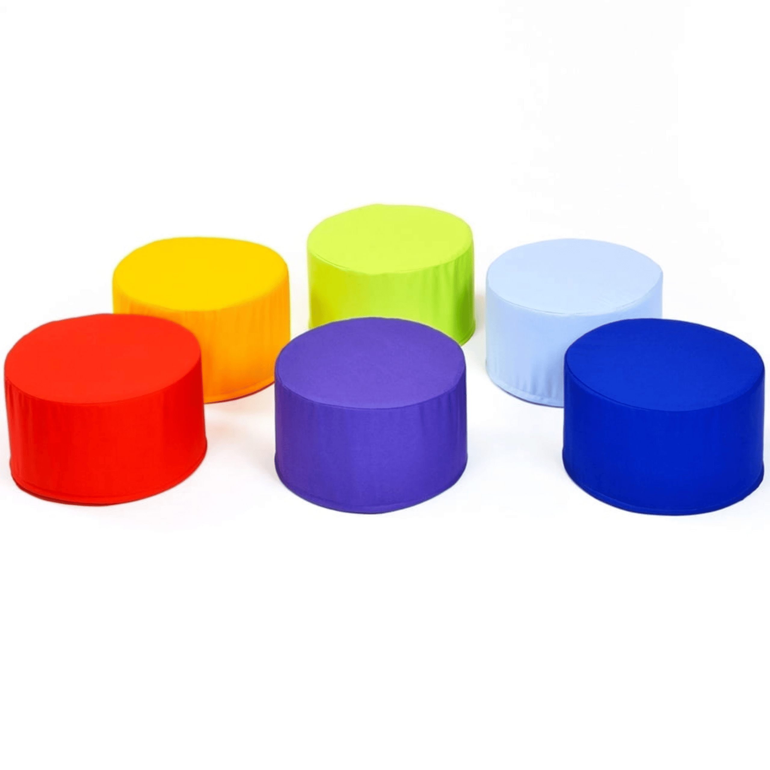 Rainbow Buffets Sets, Rainbow Buffets Sets,Rainbow Buffets,Buffet seating,Classroom buffets seats,EYFS Seating, Rainbow Buffets Sets – Flexible Seating in Vibrant Colours Brighten up your learning environment with the Rainbow Buffets Sets, a colourful and inviting seating solution designed for early years foundation stage (EYFS) settings. These versatile round buffets are available in sets of 4 or 6 seats, providing the perfect option to suit your space and needs. Add Colour and Energy to Your Space Each se