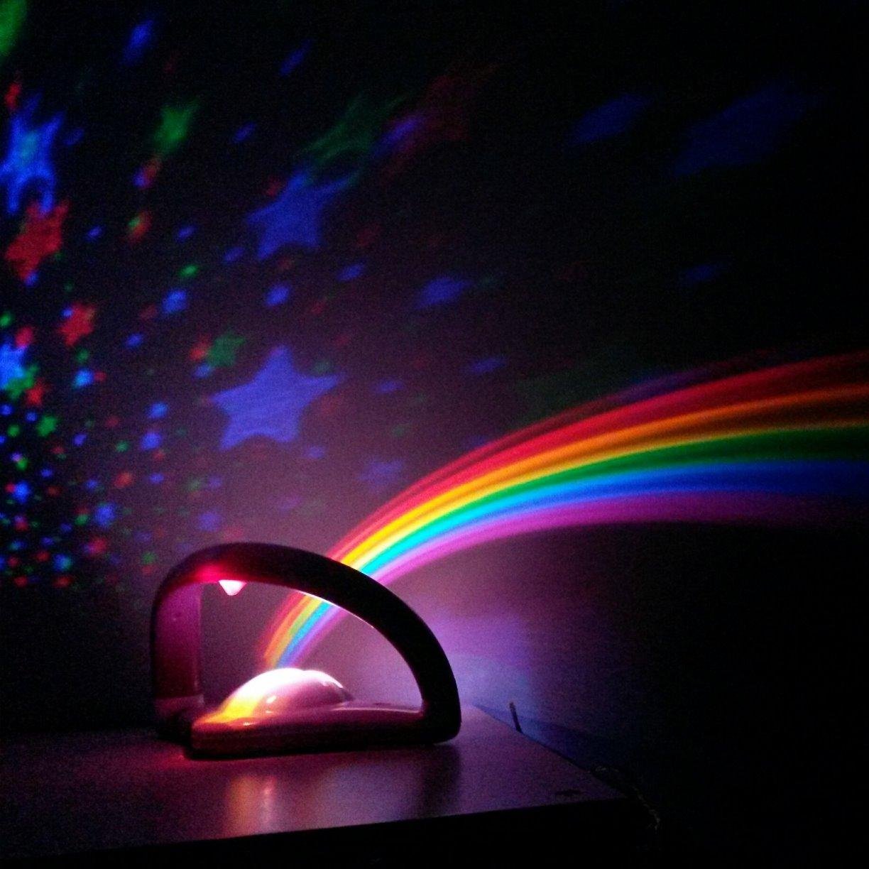 Rainbow projector light, rainbow projector light,rainbow light,rainbow light,rainbow in my room,rainbow light on my room,sensory light,sensory lighting,sensory rainbow light,eureka my very own rainbow, Rainbow projector light,Rainbow Projector Light – Bring the Magic of a Rainbow into Your Room! Transform your space into a dazzling wonderland with the enchanting Rainbow Projector Light. Using multi-coloured LEDs, this magical gadget projects a vibrant, lifelike rainbow that stretches across yourRainbow Proj