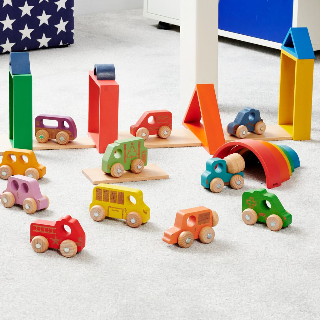 Rainbow Wooden Vehicles Set - Pk12, Rainbow Wooden Vehicles Set - Pk12,Rainbow wooden play resources, Rainbow natural play resources,Heuristic Play babies,baby Heuristic Play,toddler Heuristic Play,Heuristic Play resources,Heuristic Play ideas, Rainbow Wooden Vehicles Set - Pk12,The TickiT® Rainbow Wooden Vehicles Set is the perfect collection for young transport enthusiasts! Crafted from smooth, solid beechwood, each vehicle in this delightful set showcases a beautiful woodgrain finish in the seven vibrant