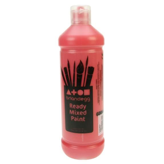 Ready Mixed Liquid Paint 600ml Crimson, Ready Mixed Liquid Paint 600ml Crimson,Ready Mixed Paint,Childrens paint, Brian Clegg Ready Mixed Liquid Paint 600ml – Crimson Bring bold, high-impact colour to artwork with Brian Clegg Ready Mixed Liquid Paint in Crimson. Designed for primary and secondary school use, this richly pigmented, high-opacity paint ensures smooth, vibrant coverage, making it perfect for a variety of creative applications. The deep crimson hue stands out beautifully on paper, card, and othe