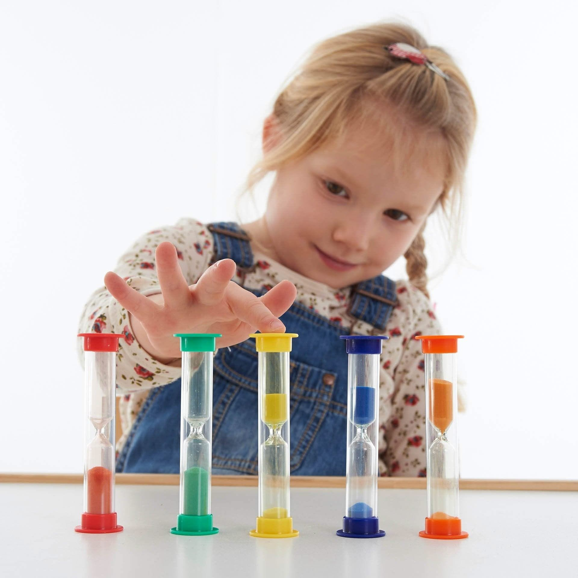 Sand timer Mixed Pack of 5, Sand timer Mixed Pack of 5,Sand timer,special needs sand timer,sand timer,autism sand timer,school sand timer,school supplies sand timers,asd sand timers,behaviour sand timers, Sand timer Mixed Pack of 5,The Sand Timer Mixed Pack of 5 is a practical and engaging set of timers designed to teach children about the passage of time and help with time management skills. Each timer is colour-coded for easy identification, with robust construction to withstand everyday use, making them 