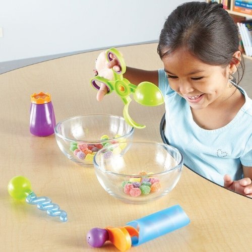 Sand & Water Fine Motor Tool Set, Sand & Water Fine Motor Tool Set,Helping Hands Sand and Water Set,Helping Hands Fine Motor Tool Set,gross motor skills toys,fine motor skills toys,fine motor skills tools, Sand & Water Fine Motor Tool Set,Get a grip on fine motor skills with the Learning Resources Helping Hands Sand & Water Fine Motor Tool Set. The Sand & Water Fine Motor Tool Set encourages early learners to develop their fine motors skills through fun water play with this four-piece activity set. Benefits