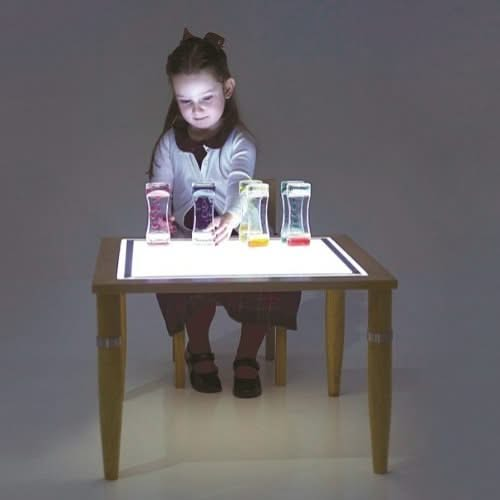 Sensory Light Panel Table, Sensory Light Panel Table,SENSORY Light Panels,special needs light boxes,light boxes,light panels,light boxs sensory,sensory light boxes,cheap light boxes special needs, Sensory Light Panel Table,Sensory Light Panel Table – A Versatile Resource for SEN and Early Years Learning The Sensory Light Panel Table combines functionality and innovation, offering a bright LED light panel set within an attractive, solid wooden frame. This versatile and height-adjustable table is an essential