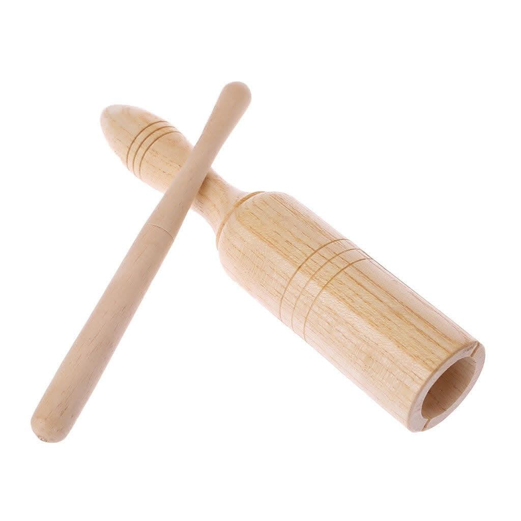 Single Wooden Agogo, Single Wooden Agogo,auditory skills toys, musical instruments for children with special needs, musical instrument for adults with dementia, Single Wooden Agogo,The Single Tone Wooden Block with Beater is a must-have musical instrument, perfect for introducing children to the joys of rhythm and melody. With its beautiful resonance and premium craftsmanship, this instrument is designed to spark creativity and nurture a lifelong love of music in young learners. Key Features of t,SingleThe 