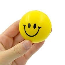 Smiley Stress Ball, sensory ball,smiley face ball,smiley face ball,sensory spikey ball,spikey ball,sensory ball,tactile ball,fidget toy ball,spongy textured ball,sensory toy,sensory toy ball,discount warehouse prices, Smiley Stress Ball,Smiley Stress Ball Brighten your day with the cheerful Smiley Stress Ball! This ultra-light, squeezable yellow stress ball features a charming smiley face that’s as appealing as it is calming. Perfect for stress relief, fidgeting, or playful activities, this delightful ballS