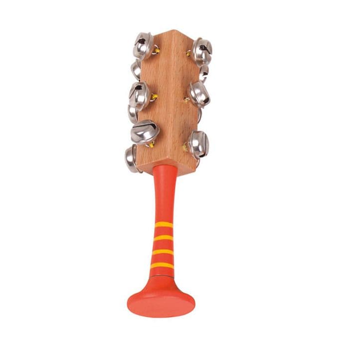 Snazzy Bell Stick, Snazzy Bell Stick,Children Musical Instruments, Musical Instruments for Toddlers, Babies and Children,musical toys includes age appropriate and safe musical instruments for babies and small children, Snazzy Bell Stick,These Snazzy bell sticks are sure to delight little ones as they learn to play along in time to the music, or just enjoy creating a tinkling bell sound. The brightly coloured wooden handles on the Snazzy Bell Stick's are perfectly sized for little hands to grip and shake. Th