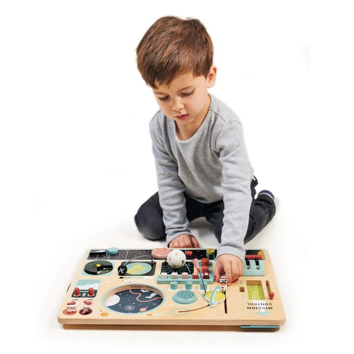 Space Station Busy Board, Space Station Activity Board,Wooden toys,TTS resources discount coupons,Space Station Activity Board, Space Station Busy Board,Space Station Busy Board Designed and crafted by Tender Leaf Toys, the Space Station Busy Board brings the wonders of intergalactic exploration into the hands of young astronauts. This beautifully illustrated plywood platform offers an array of interactive activities, encouraging imaginative play while developingSpace Station Busy Board Designed and crafted