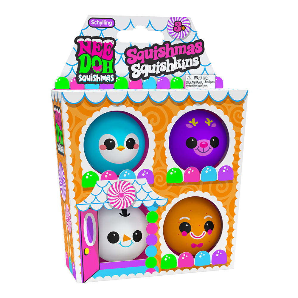 Squishmas Squishkins NeeDoh, Squishmas Squishkins NeeDoh,Needoh Squishmas Groovy Tree,Needoh Toys, Squishmas Squishkins NeeDoh,NeeDoh Squishmas Squishkins – Festive Fidget Fun! Celebrate the holiday season with NeeDoh Squishmas Squishkins, a delightful set of four Christmas-themed stress balls. Perfect for little ones and grown-ups alike, these squishy, characterful balls make the holidays extra fun and stress-free. Squishmas Squishkins NeeDoh,Squishmas SquishkinsNeeDoh Squishmas Squishkins – Festive Fidget